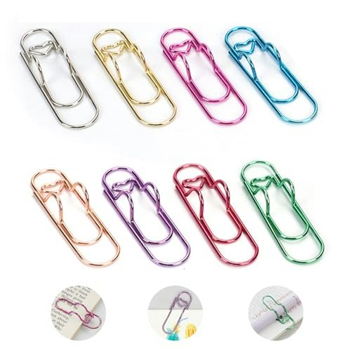 Kaileen Metal Paper Clip Pen Holder 8-Pack: $5.88 Kaileen Metal Paper Clip Pen Holder 8-Pack: $5.88