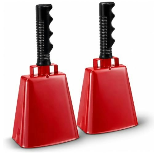 Blue Panda 9.5-Inch Steel Cowbell 2-Pack: $18.48