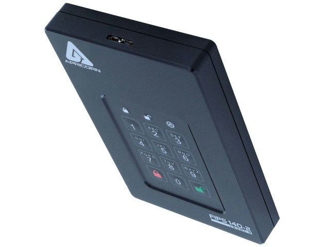Apricorn Aegis Fortress 1TB USB 3.0 External Solid State Drive: $889 Apricorn Aegis Fortress 1TB USB 3.0 External Solid State Drive: $889