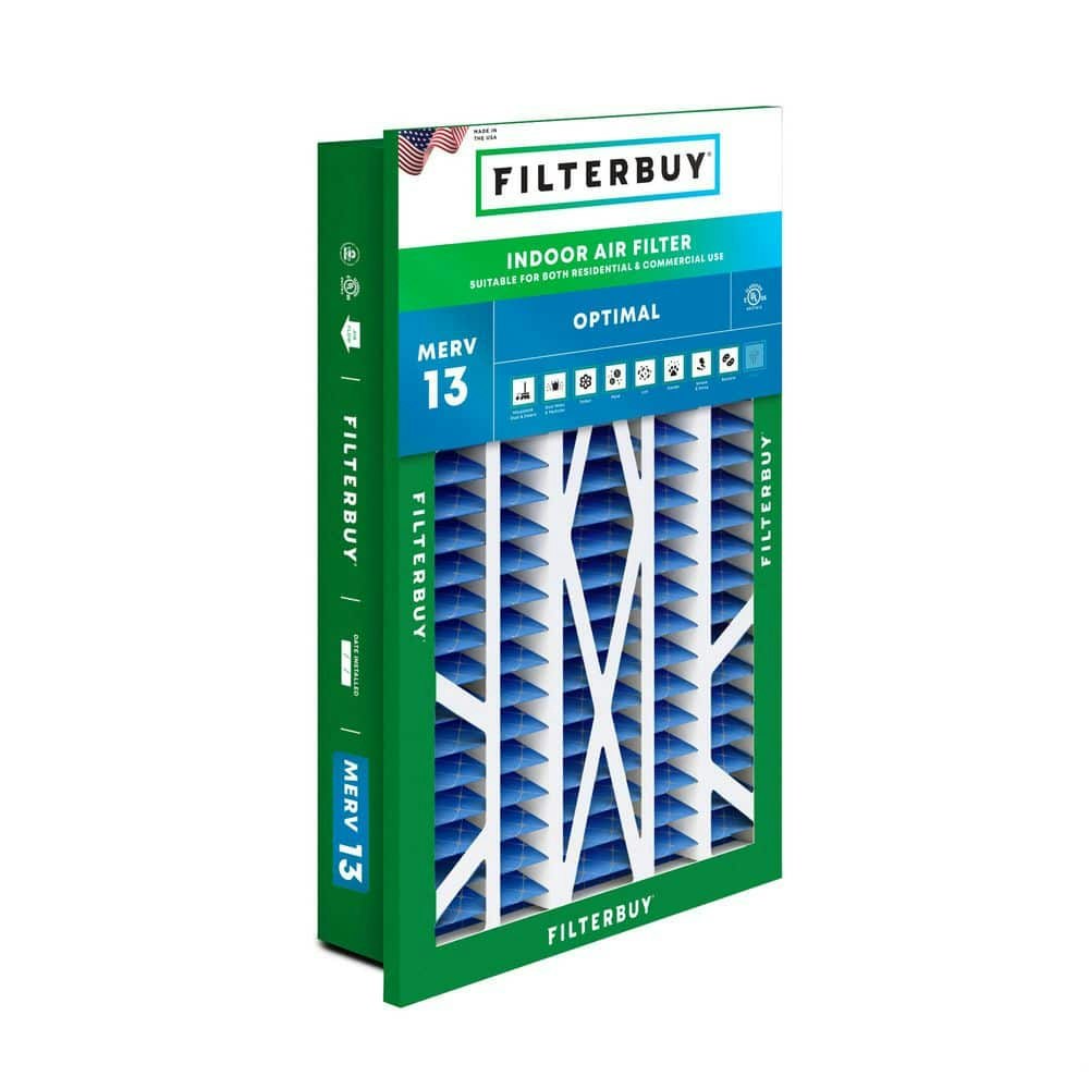 20" x 30" x 5" MERV 13 Health Defense Pleated HVAC Furnace Air Filter: $103.99