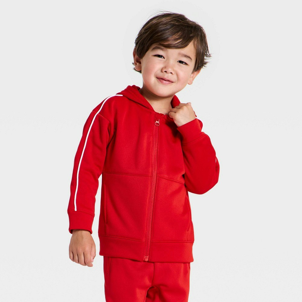 All In Motion Toddler Boys' Tech Fleece Full Zip Hoodie 4T: $12 All In Motion Toddler Boys' Tech Fleece Full Zip Hoodie 4T: $12