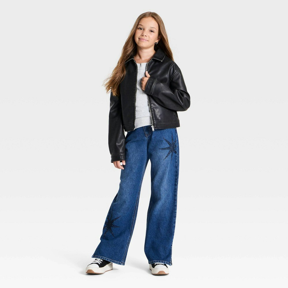 Art Class Girls' High-Rise Straight Denim Jeans 12 Plus: $25 Art Class Girls' High-Rise Straight Denim Jeans 12 Plus: $25