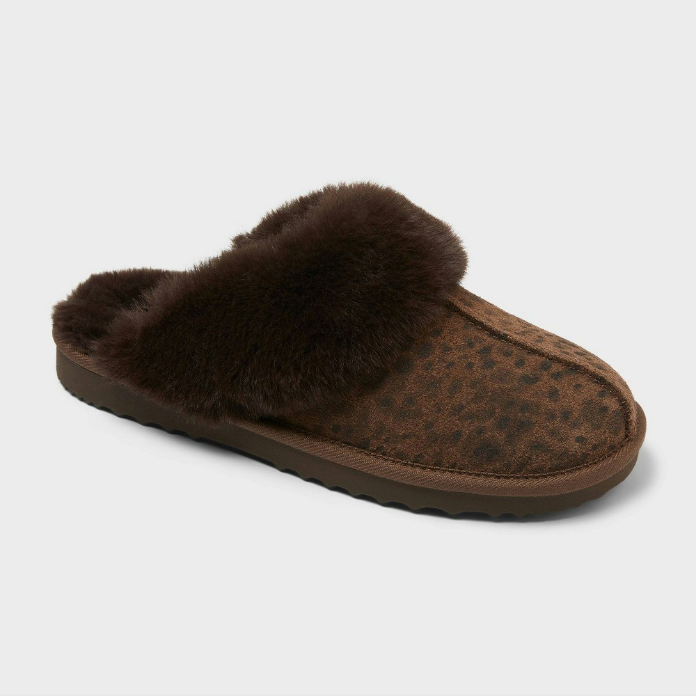 Auden Women's Sylvia Genuine Suede Scuff Slippers: $25 Auden Women's Sylvia Genuine Suede Scuff Slippers: $25