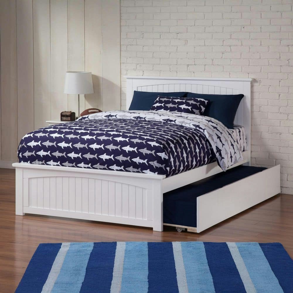 Nantucket Queen Platform Bed with Twin XL Trundle: $642.28 Nantucket Queen Platform Bed with Twin XL Trundle: $642.28