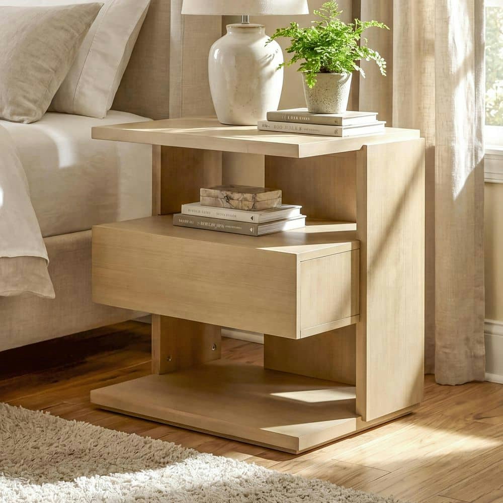 Elias Brown 23.5-inch Nightstand with Drawer: $163.54 Elias Brown 23.5-inch Nightstand with Drawer: $163.54