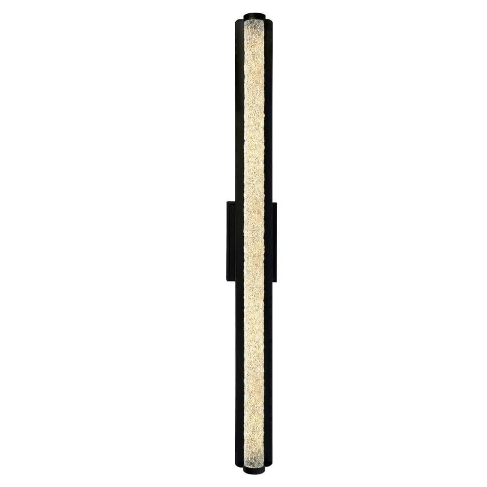 Fiji Black Integrated LED Outdoor Wall Light: $418 Fiji Black Integrated LED Outdoor Wall Light: $418