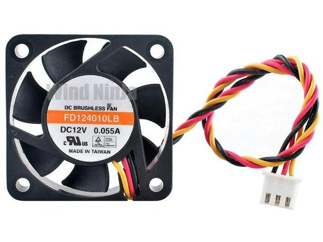 FD124010LB 40mm 12V DC Mini Cooling Fan: $28