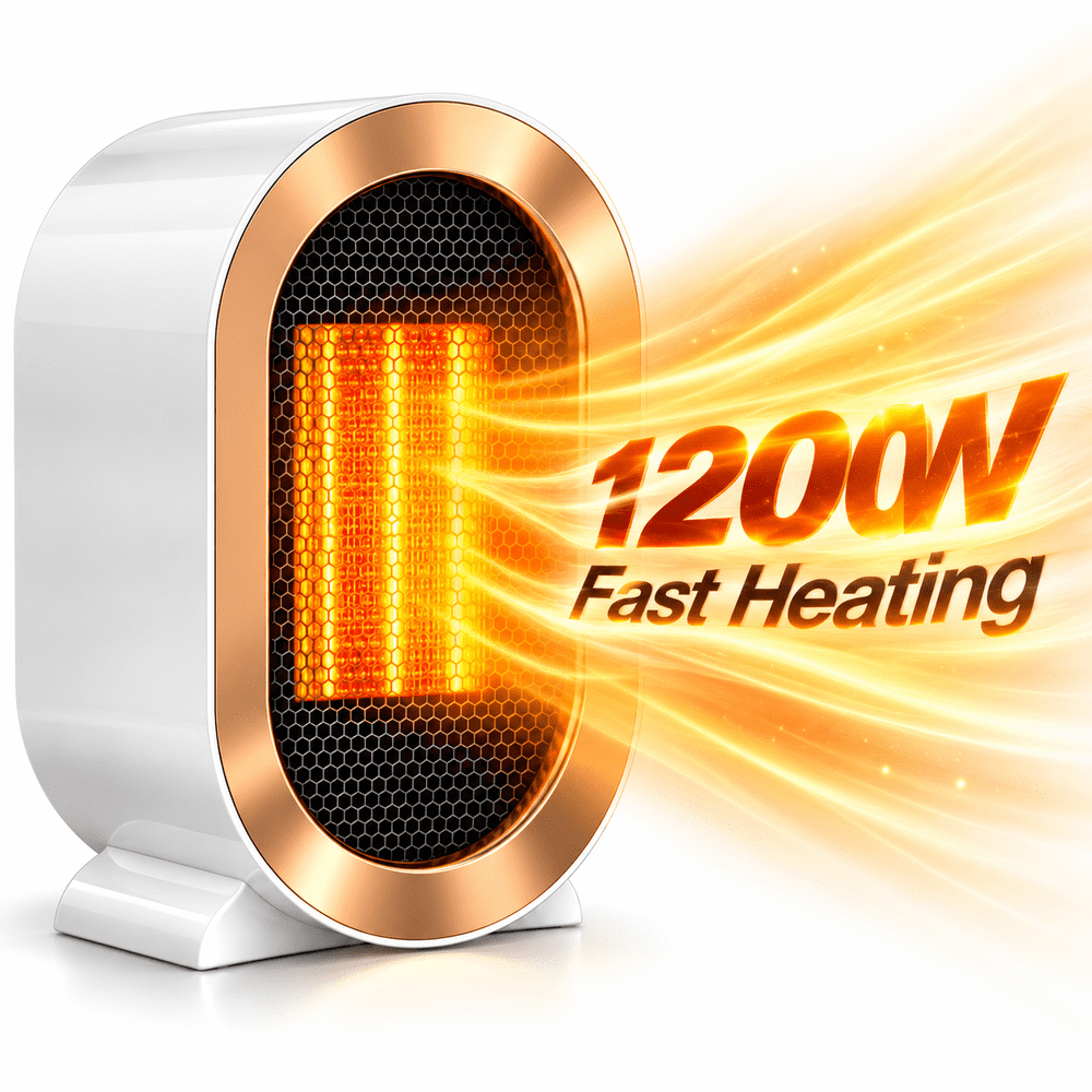 1,200W Portable PTC Ceramic Electric Heater: $26.99 1,200W Portable PTC Ceramic Electric Heater: $26.99