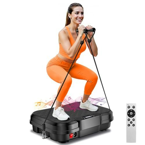 Vibration Plate Exercise Machine: $53.96 Vibration Plate Exercise Machine: $53.96