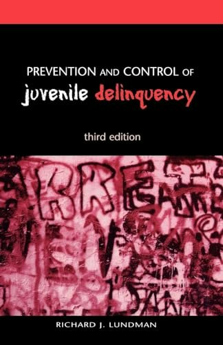 Prevention and Control of Juvenile Delinquency: $11.22 Prevention and Control of Juvenile Delinquency: $11.22