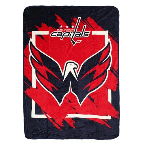 Northwest Washington Capitals NHL Micro Raschel Throw Blanket: $24.99