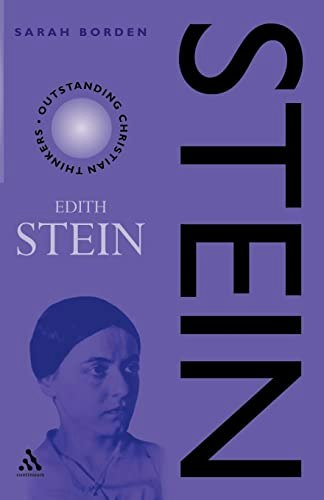 Edith Stein Outstanding Christian Thinkers: $26.77 Edith Stein Outstanding Christian Thinkers: $26.77
