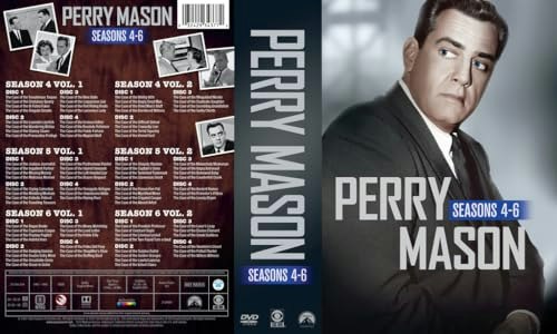 Perry Mason Seasons 4-6: $33.99 Perry Mason Seasons 4-6: $33.99