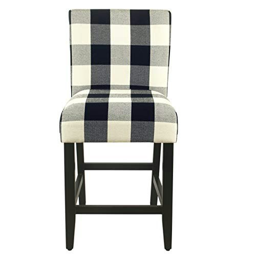 HomePop 24-Inch Fabric Upholstered Counter Height Barstool: $90.99 HomePop 24-Inch Fabric Upholstered Counter Height Barstool: $90.99