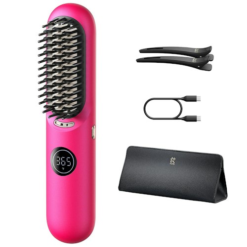 Fanttik Solo I10 APEX Portable Hair Straightener Brush for $30 + free shipping w/ Prime