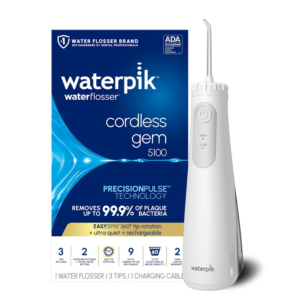Waterpik Cordless Gem 5100 Portable Water Flosser: $50 Waterpik Cordless Gem 5100 Portable Water Flosser: $50