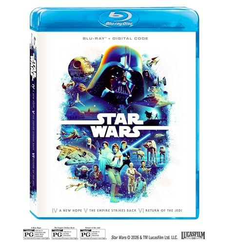 Star Wars Original Trilogy Blu-ray Collection: $35.54 Star Wars Original Trilogy Blu-ray Collection: $35.54