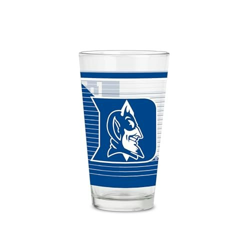 Rico Industries Duke Blue Devils 16-oz. Pint Glasses 2-Pack: $12.86