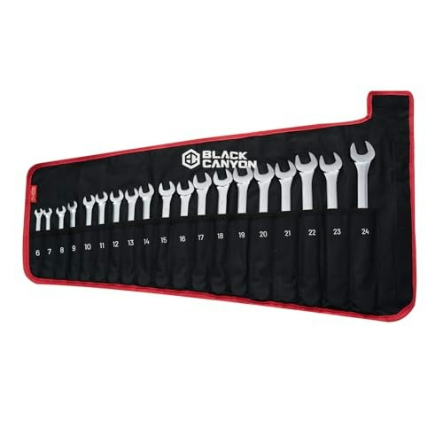 Black Canyon 19-Pocket Roll-Up Wrench Pouch: $13.49 Black Canyon 19-Pocket Roll-Up Wrench Pouch: $13.49