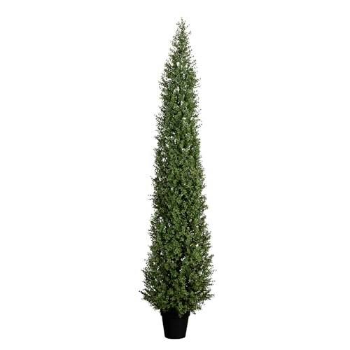 Nearly Natural 8-Foot Artificial Boxwood Topiary Tree: $168.66