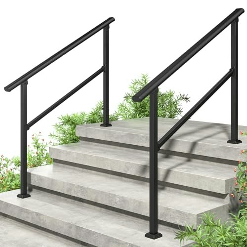 Roomtec 4-Step Outdoor Hand Rail 2-Pack: $80.78 Roomtec 4-Step Outdoor Hand Rail 2-Pack: $80.78