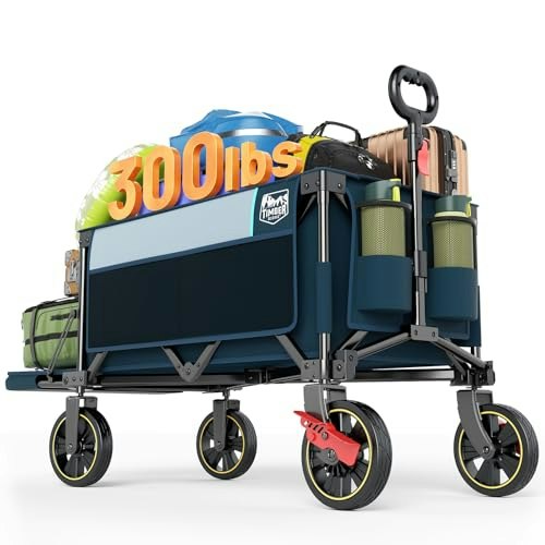 Timber Ridge 49-inch Extra Long Collapsible Folding Wagon: $53.98 Timber Ridge 49-inch Extra Long Collapsible Folding Wagon: $53.98