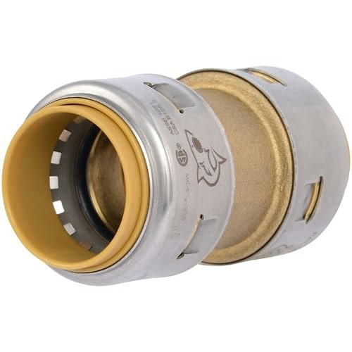 SharkBite Max 1-Inch Push-to-Connect Brass Coupling: $18.90 SharkBite Max 1-Inch Push-to-Connect Brass Coupling: $18.90