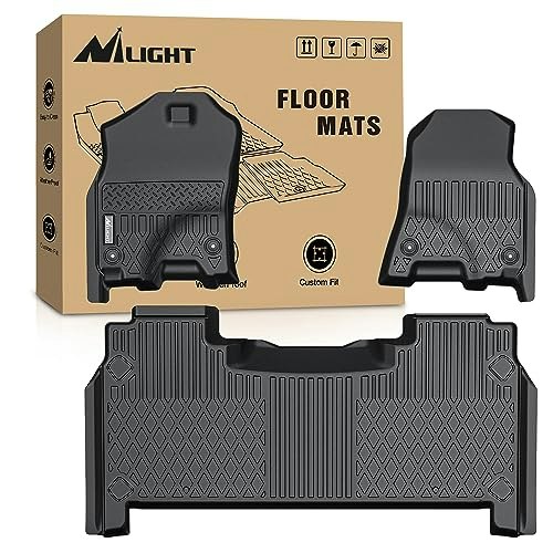 Nilight TPE Floor Mats for Dodge Ram 1500 Crew Cab: $98.99
