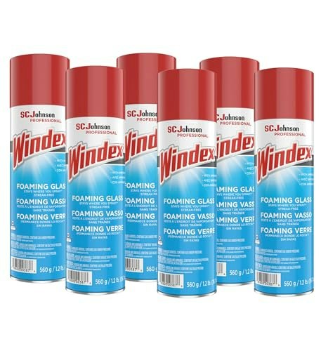Windex Foaming Glass Cleaner 20-oz. 6-Pack: $37.60 Windex Foaming Glass Cleaner 20-oz. 6-Pack: $37.60
