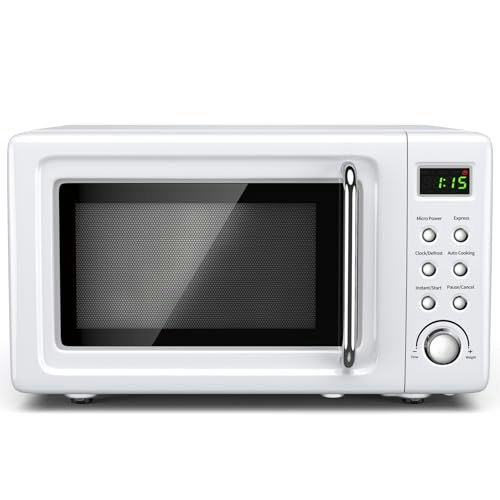 Retro Countertop Microwave Oven 0.7-Cubic Foot 700-Watt: $109.99