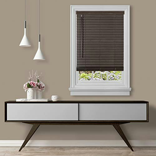 46" x 64" Cordless Faux Wood Room Darkening Blind: $58.98 46" x 64" Cordless Faux Wood Room Darkening Blind: $58.98