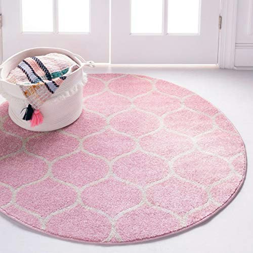 Unique Loom Trellis Frieze 8-Foot Round Area Rug: $103 Unique Loom Trellis Frieze 8-Foot Round Area Rug: $103
