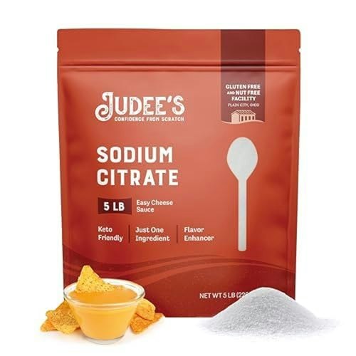 Judee's Gluten Free Sodium Citrate Powder 80-oz.: $49.99 Judee's Gluten Free Sodium Citrate Powder 80-oz.: $49.99