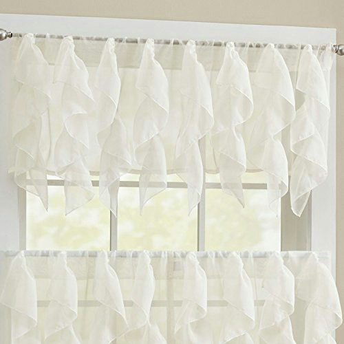 Sweet Home Collection Kitchen Curtain Treatment: $14.99 Sweet Home Collection Kitchen Curtain Treatment: $14.99