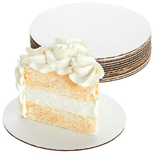 Juvale 6-Inch Round Cake Board 12-Pack: $9.99 Juvale 6-Inch Round Cake Board 12-Pack: $9.99