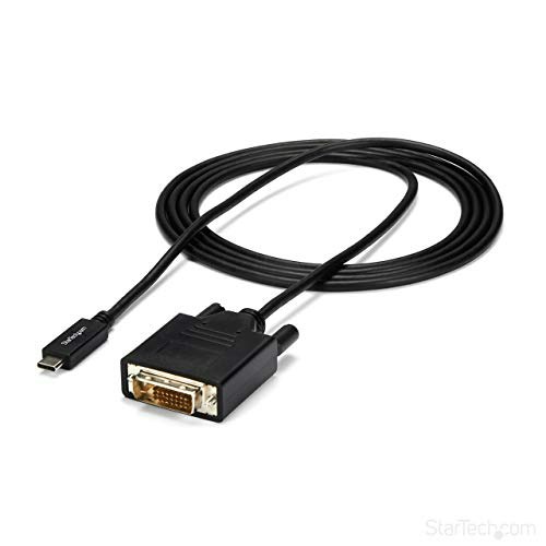 StarTech 6-Foot USB-C to DVI-D Cable: $19.79 StarTech 6-Foot USB-C to DVI-D Cable: $19.79