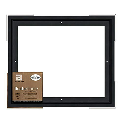 Ampersand 11x14-Inch 1.5-Inch Bold Float Frame: $55.18 Ampersand 11x14-Inch 1.5-Inch Bold Float Frame: $55.18