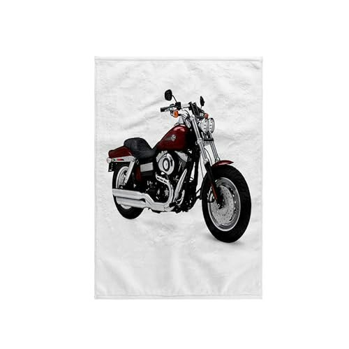 3D Rose Harley Davidson Dyna Fxd Towel: $13.90
