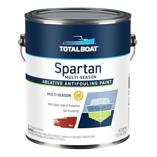 TotalBoat Spartan Multi-Season Boat Antifouling Bottom Paint 1-Gallon: $214.98 TotalBoat Spartan Multi-Season Boat Antifouling Bottom Paint 1-Gallon: $214.98