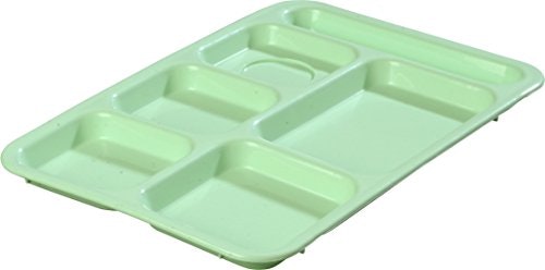 Carlisle 6-Compartment Polypropylene Tray 10" x 14": $5.18 Carlisle 6-Compartment Polypropylene Tray 10" x 14": $5.18