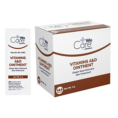 Dynarex Vitamins A & D Skin Protectant Ointment 144-Pack: $18.33 Dynarex Vitamins A & D Skin Protectant Ointment 144-Pack: $18.33