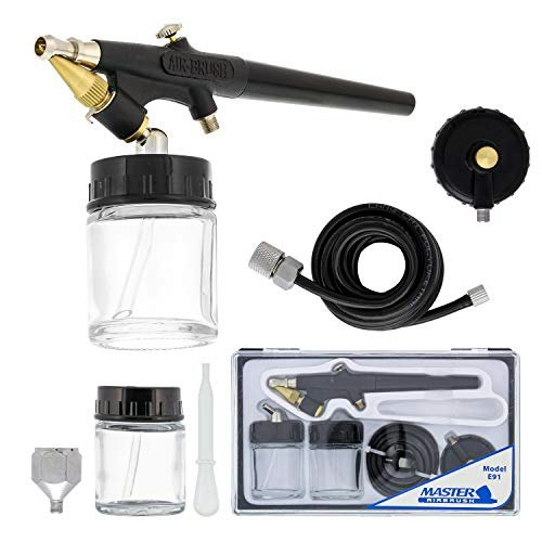 Master Airbrush E91 Single-Action Siphon Feed Airbrush Set: $19.99 Master Airbrush E91 Single-Action Siphon Feed Airbrush Set: $19.99