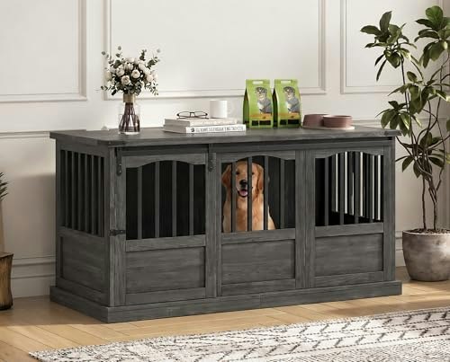 Homiflex Wooden Dog Crate Furniture: $213.30
