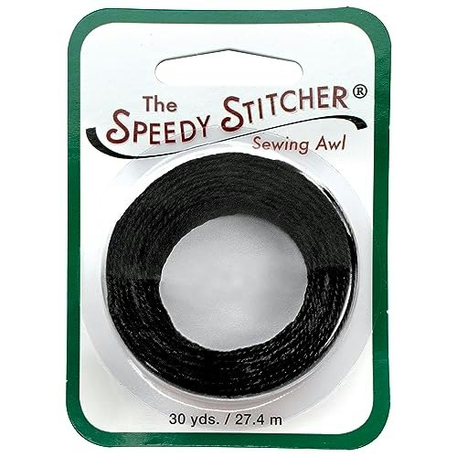Speedy Stitcher Heavy Duty Coarse Polyester Thread 30-Yard Spool: $7.57 Speedy Stitcher Heavy Duty Coarse Polyester Thread 30-Yard Spool: $7.57