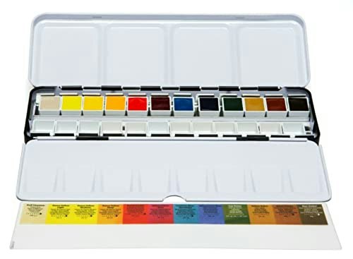 Daniel Smith 12-Color Watercolor Half Pan Set: $57.70 Daniel Smith 12-Color Watercolor Half Pan Set: $57.70