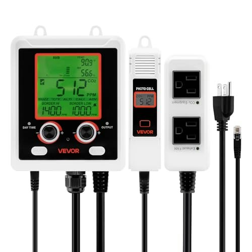 Vevor Dual Outlet Carbon Dioxide Detector: $86.93 Vevor Dual Outlet Carbon Dioxide Detector: $86.93