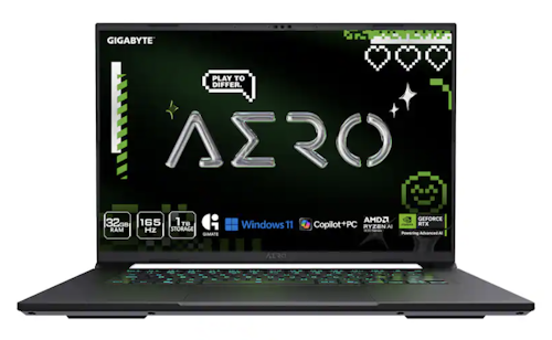Gigabyte Aero X16 Ryzen AI 7 350 16" Gaming Laptop w/ RTX 5070 for $1,375 + free shipping