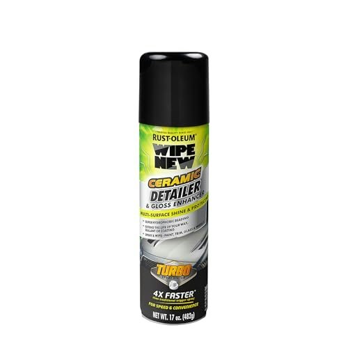 Rust-Oleum Wipe New Ceramic Detailer and Gloss Enhancer Turbo Spray 17-oz: $12.25 Rust-Oleum Wipe New Ceramic Detailer and Gloss Enhancer Turbo Spray 17-oz: $12.25