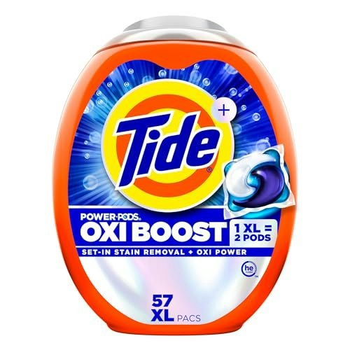 Tide Oxi Boost Power PODS Laundry Detergent 57-Count: $22.72 Tide Oxi Boost Power PODS Laundry Detergent 57-Count: $22.72