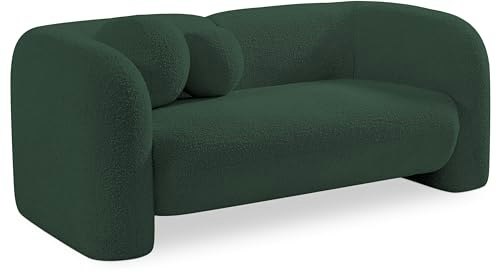 Meridian Furniture Emory Art Deco Boucle Loveseat: $1,108.17 Meridian Furniture Emory Art Deco Boucle Loveseat: $1,108.17